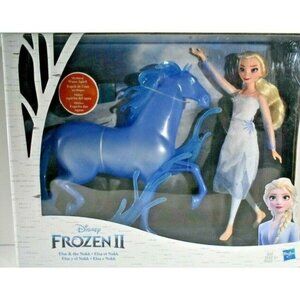 Disney Frozen II Elsa Fashion Doll and Nokk Figure E5516